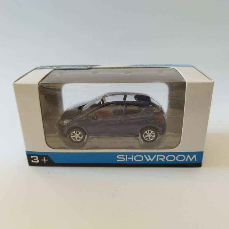 Peugeot 208 2013 3 porte bleu