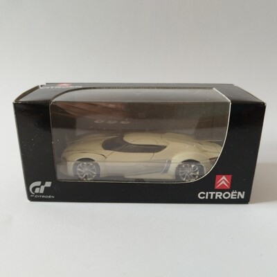 Citroen GT blanche (Boite noir + ancien logo)