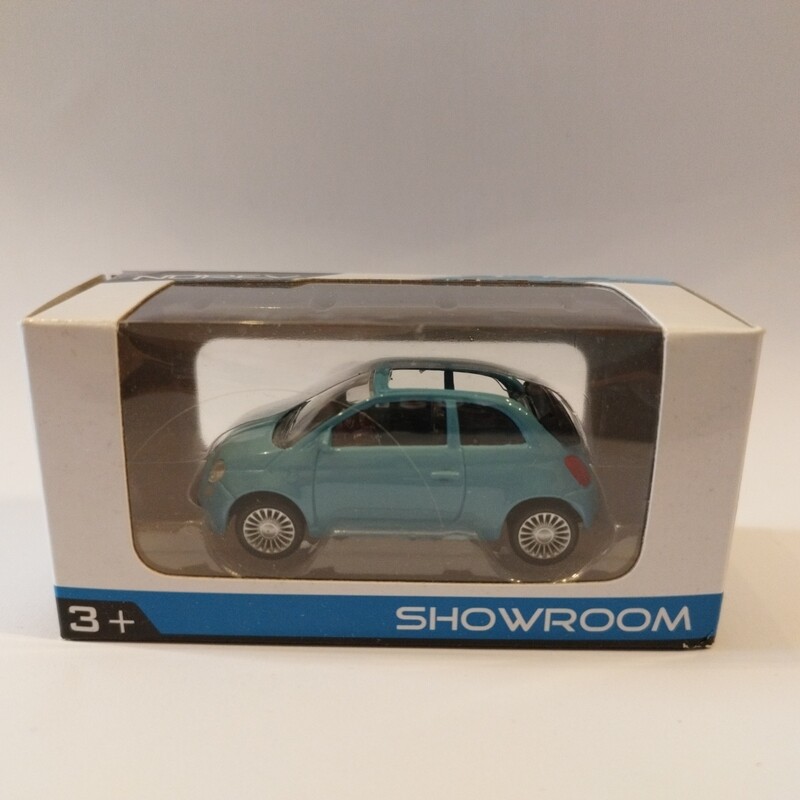 Fiat 500 C Bleue