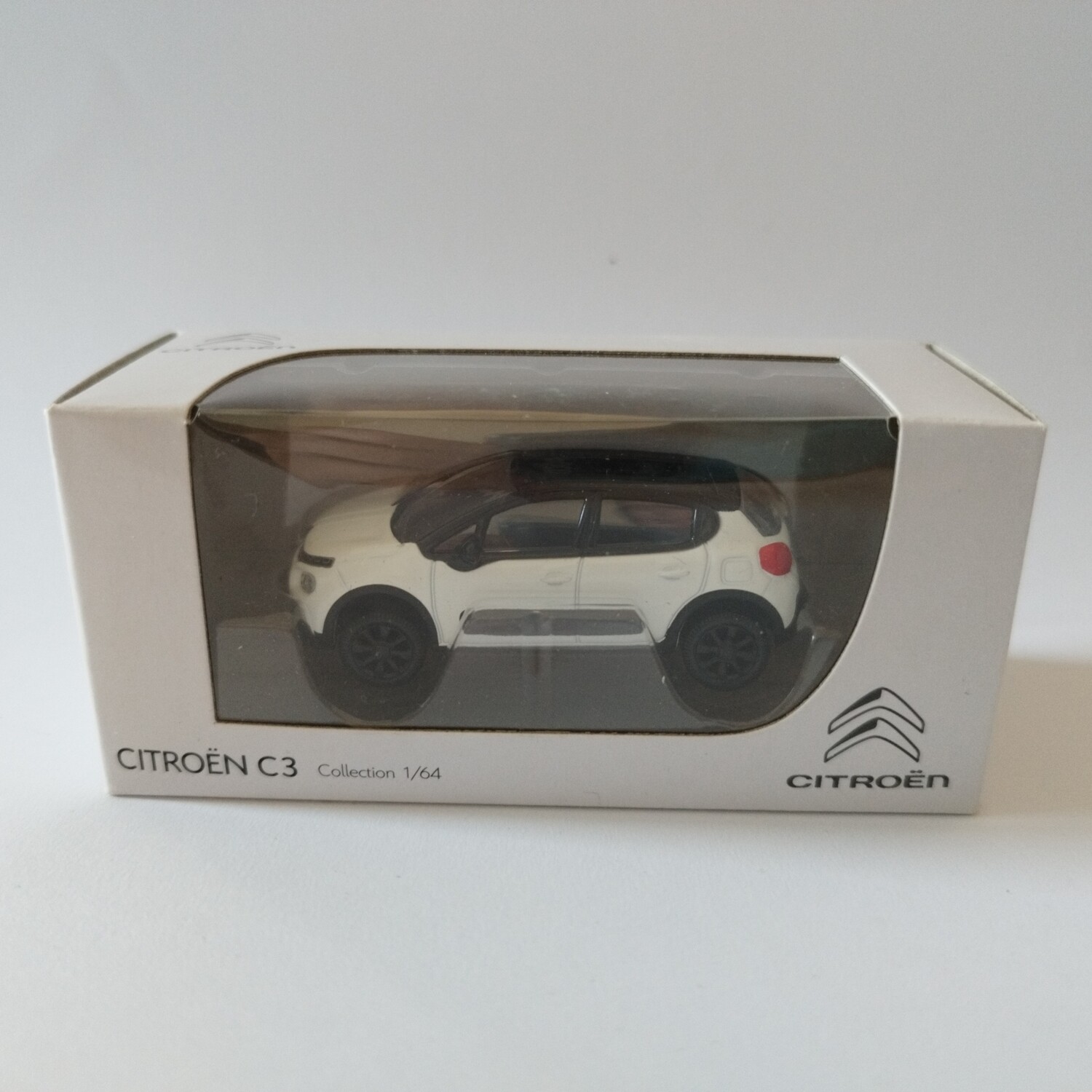 Citroen C3 2016 blanche toit noir (nouveau logo)