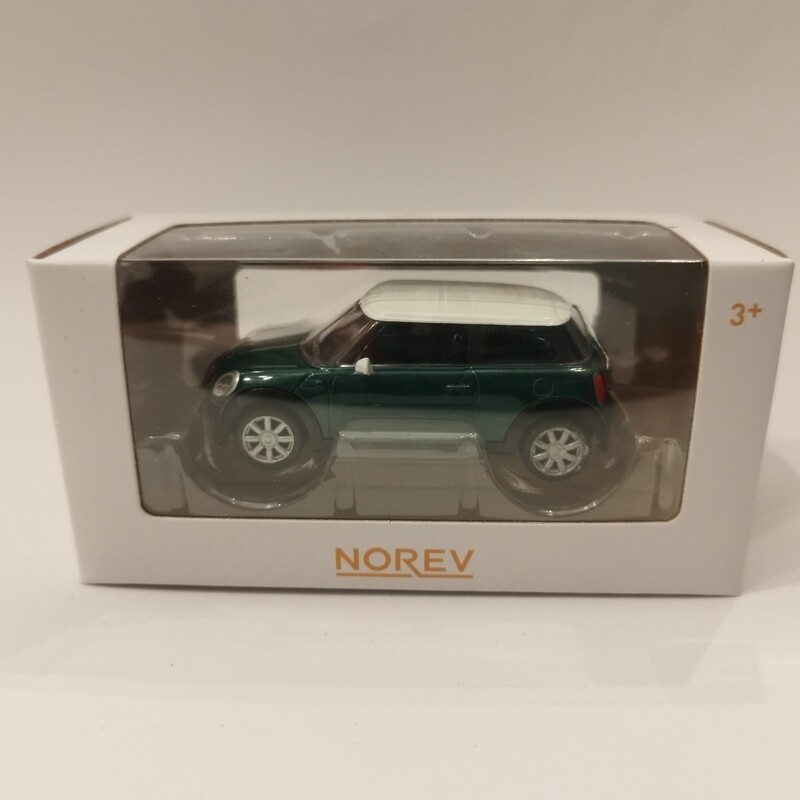 Mini cooper verte et blanche PO 2023/0061