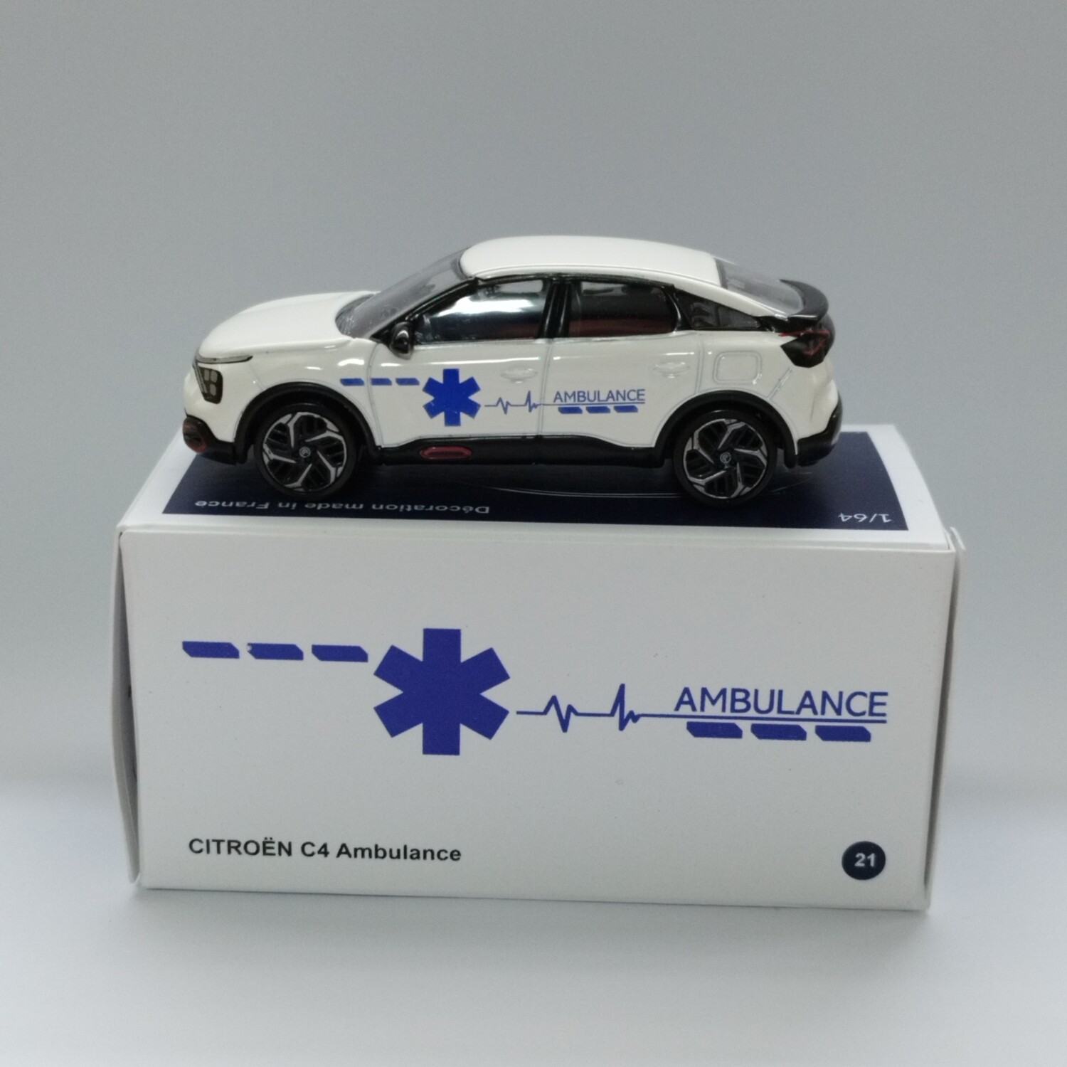Citroën C4 2020 blanc ambulance