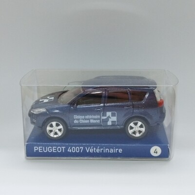 Peugeot 4007 bleu Vétérinaire
