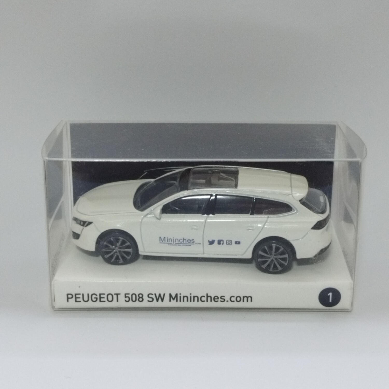 ​Peugeot 508 sw 2018 blanche Mininches.com