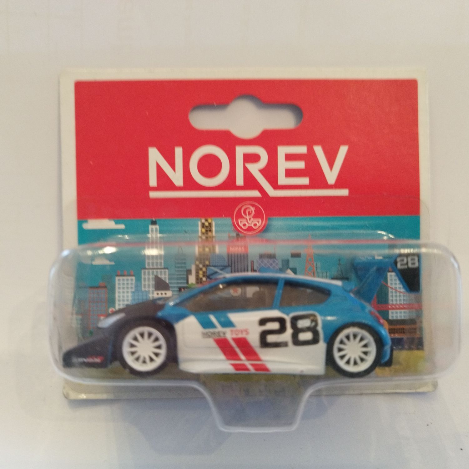 Peugeot 208 T16 Peak Pikes Racing Tuning Bleu (Blister)