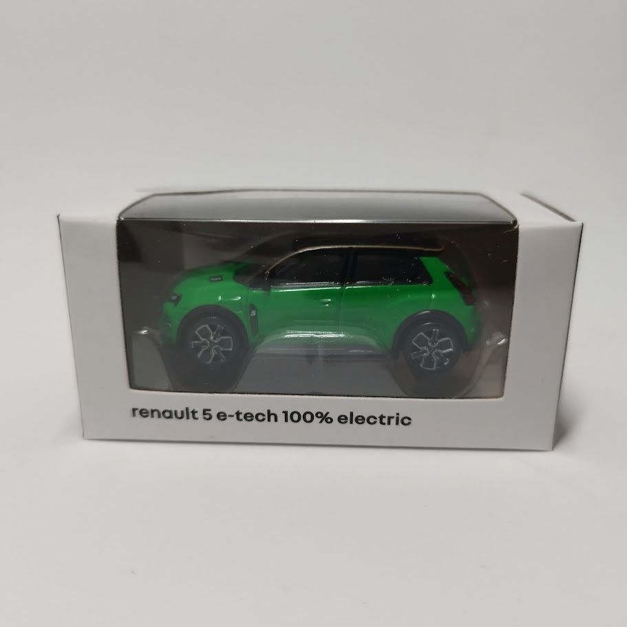Renault 5 E-Tech 2024 verte