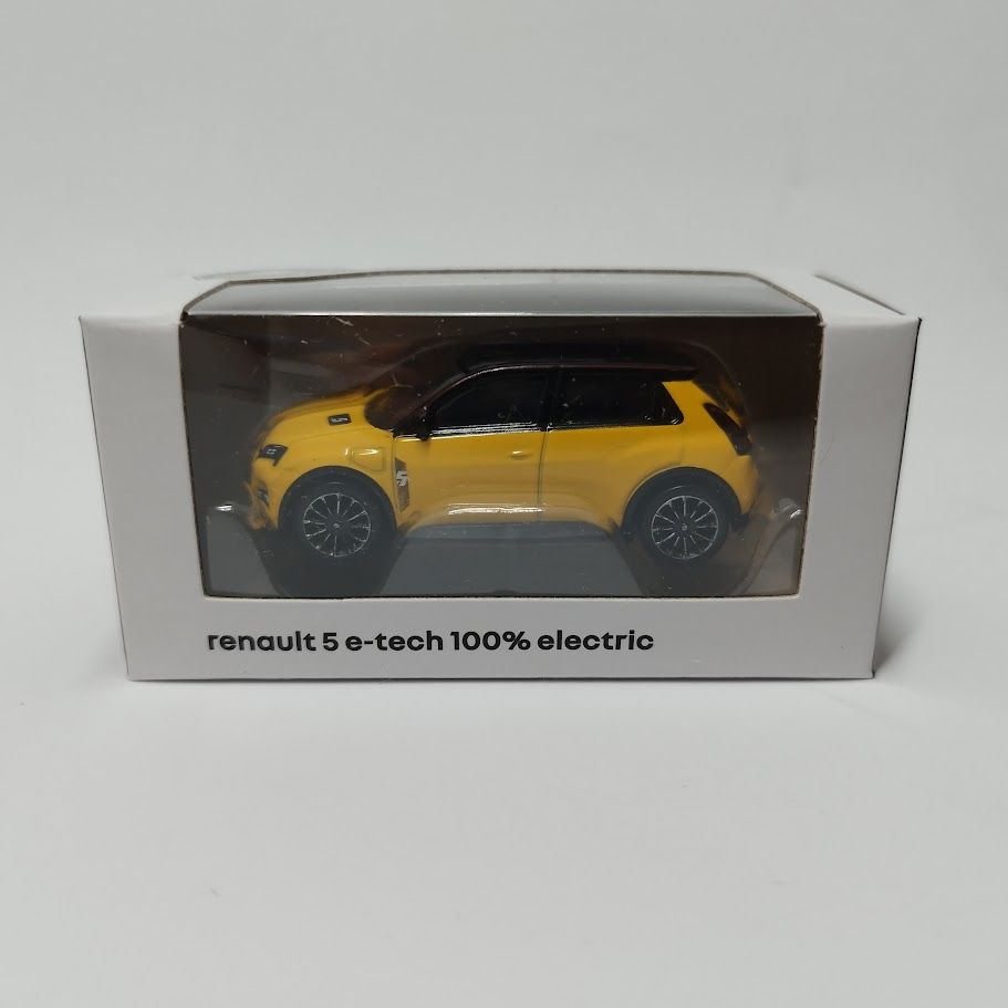 Renault 5 E-Tech 2024 jaune