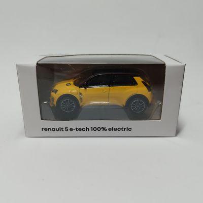 Renault 5 E-Tech 2024 jaune
