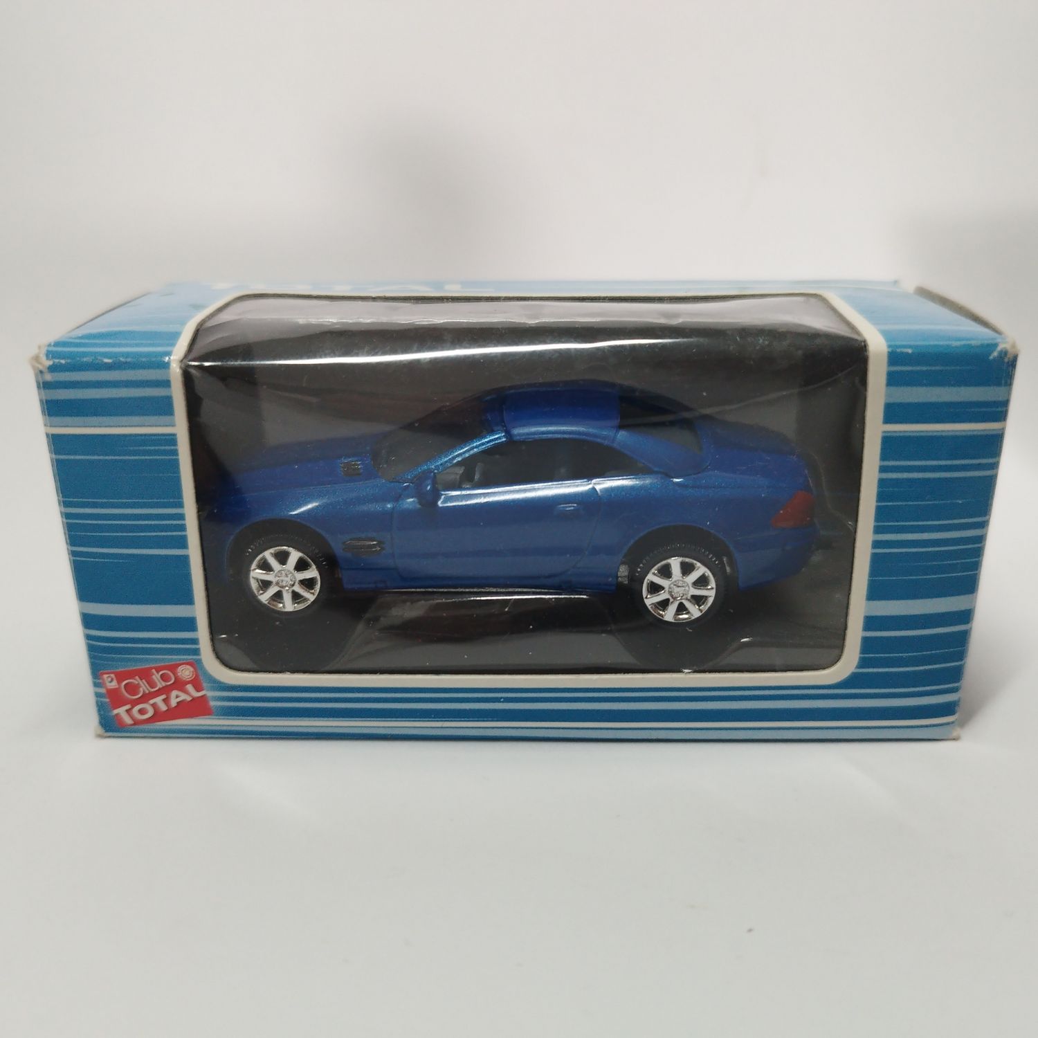 Mercedes 500 SL bleu (Club total)