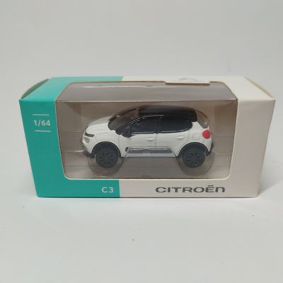 Citroen C3 2016 blanche toit noir (nouvelle boite)