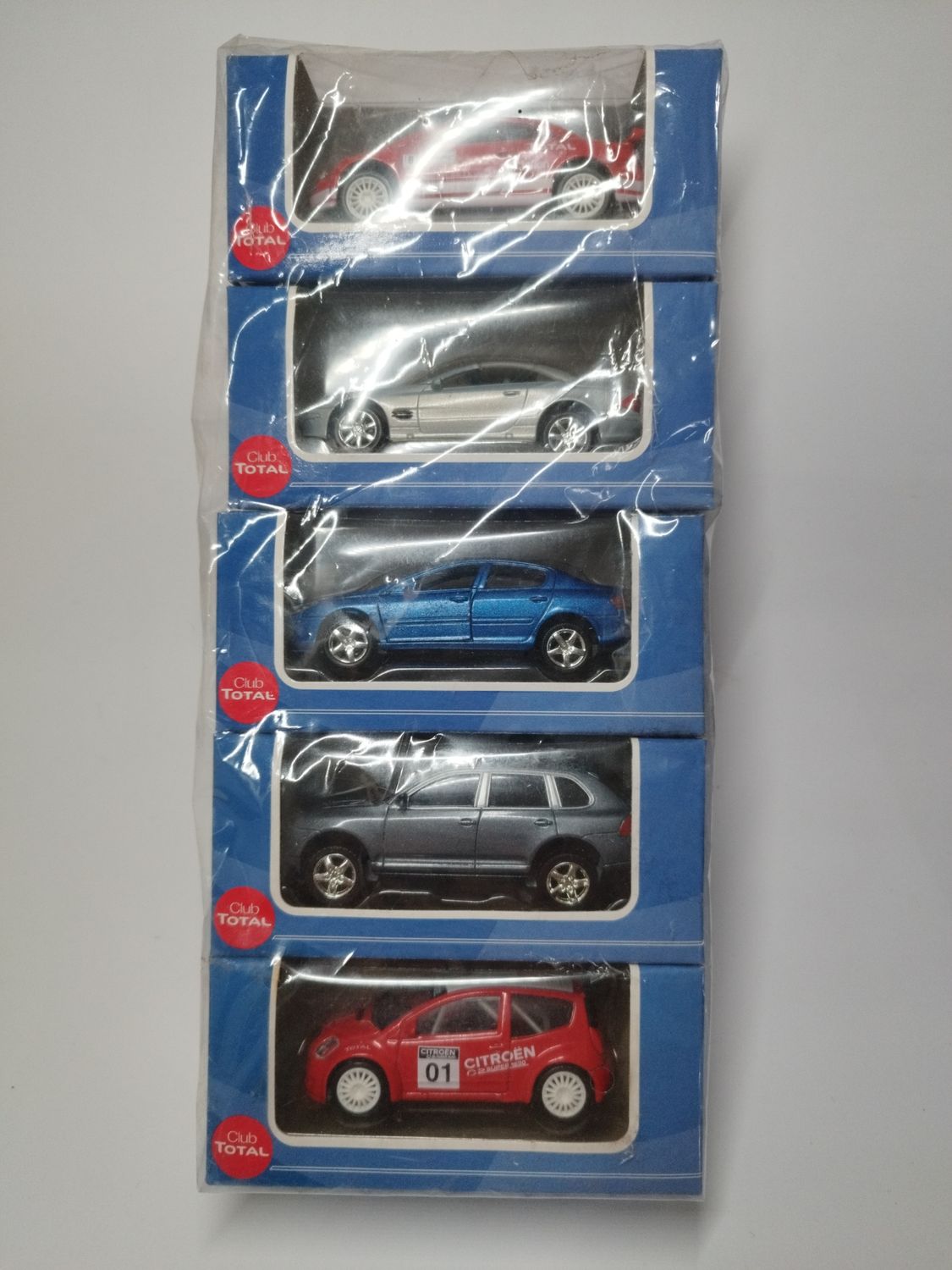 Pack de 5 Total Club bleu
