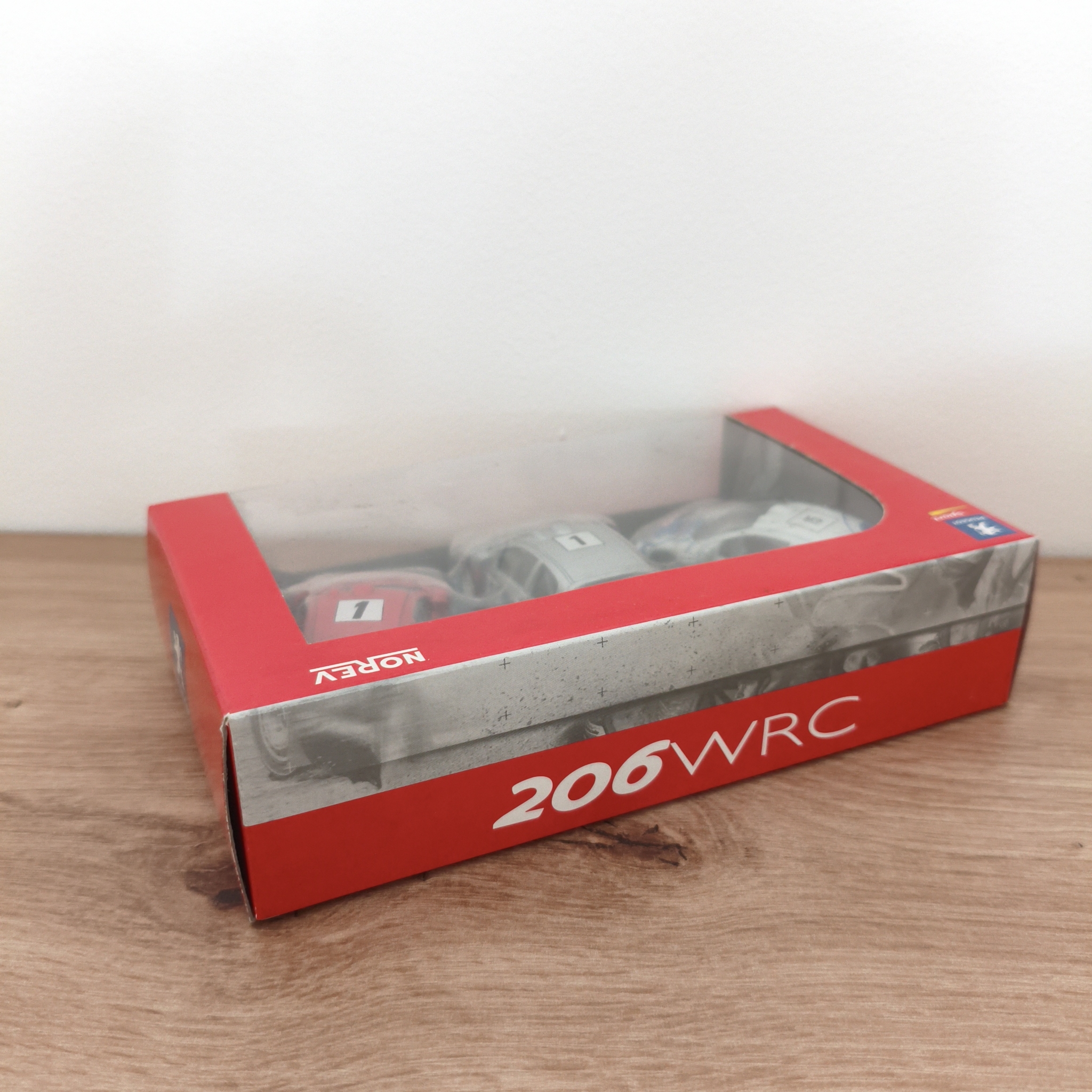 Peugeot 206 WRC Pack de 3 