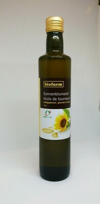 Schweizer Bio-Sonnenblumenöl