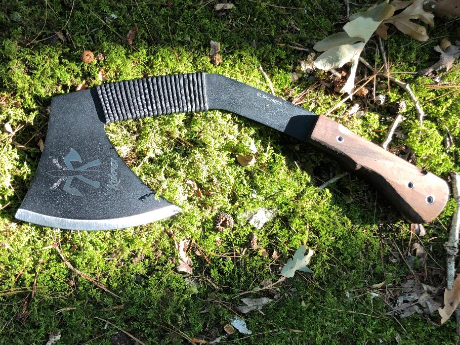 Kukrax Pak Axe (ku-1068) Walnut/Leather 