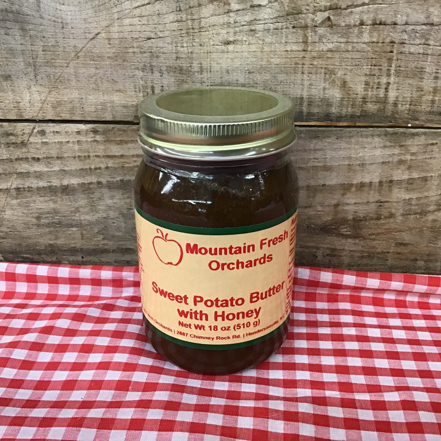 Sweet Potato Butter 18 oz