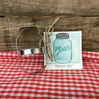 Mason Jar Cookie Cutter