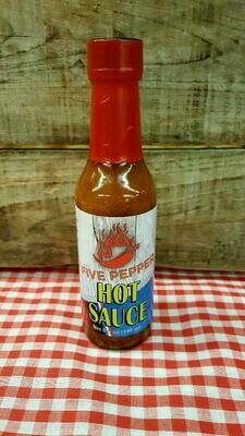 Five Pepper Hot Sauce