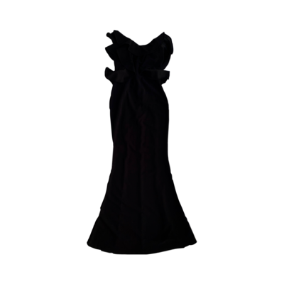 Long Black Fancy Dress