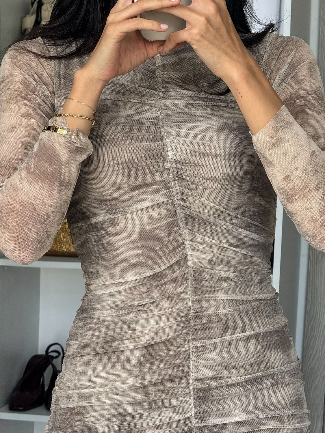 Cute Long Sleeve Dress