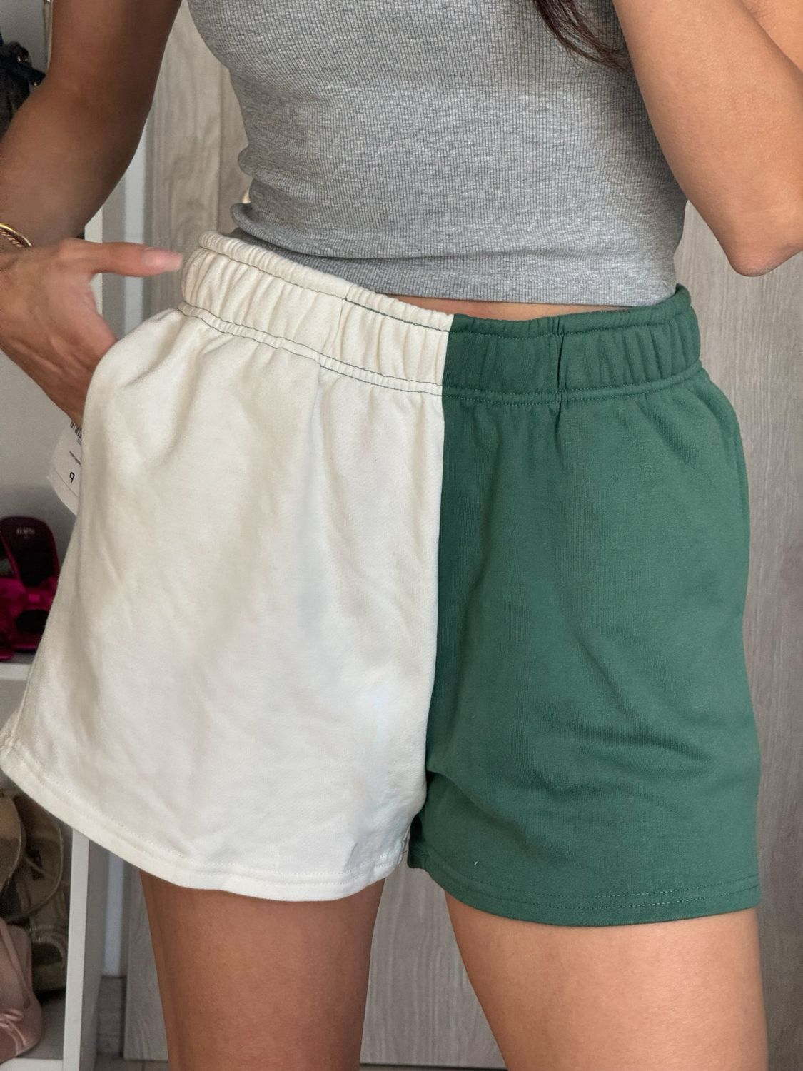 White Green Short