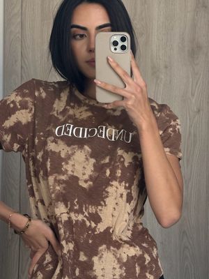 Undecided Tie Dye Short