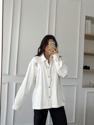 White Denim Jacket