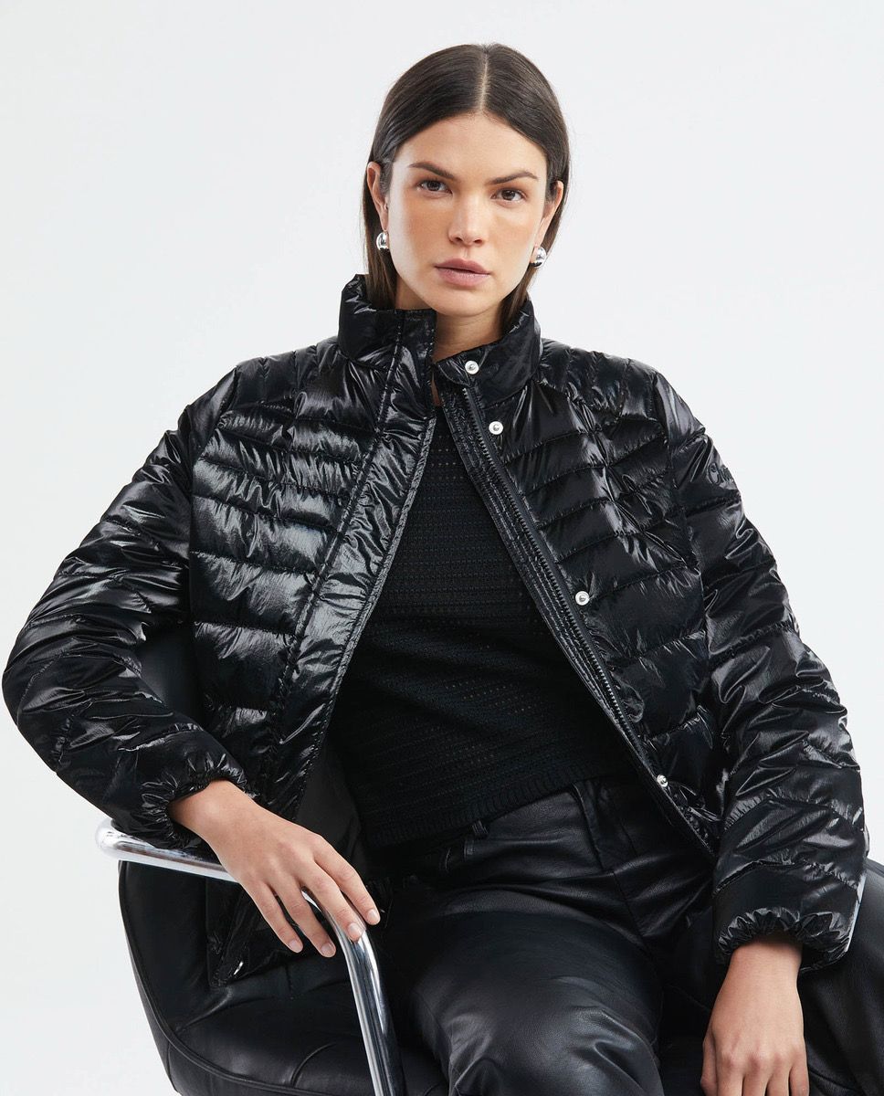 Shiny Puffer Jacket