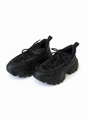 Lace Up Platform Sneakers