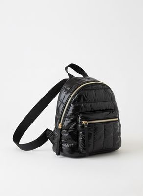 Mini Shiny Backpack