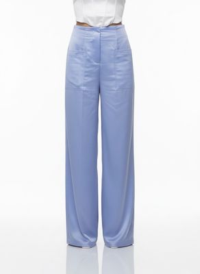 Light Blue Shiny Pants