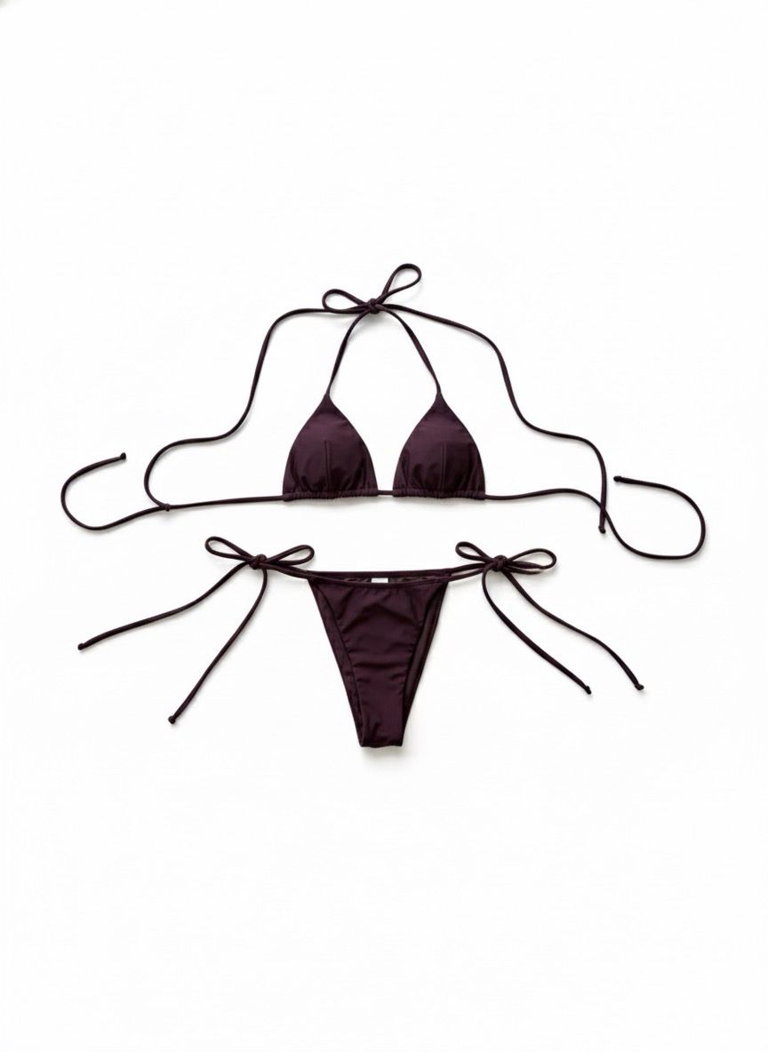 Burgundy Bikini