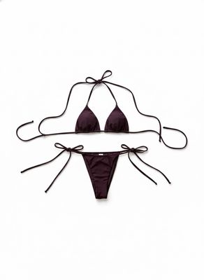 Burgundy Bikini