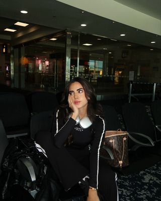 NYC Long Sleeve Crop Top