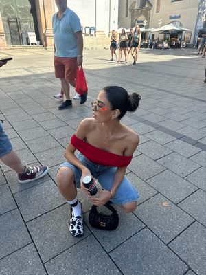 Long Denim Shorts
