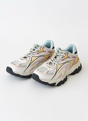 White Colorful Sneakers