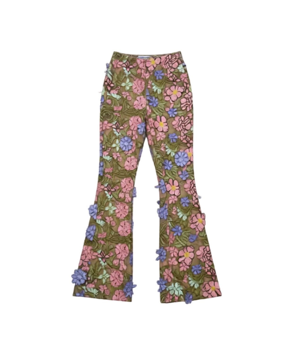 3D Flower Pants