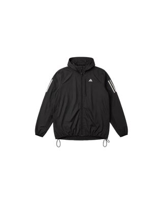 Dark Grey Hooded Windbreaker Jacket