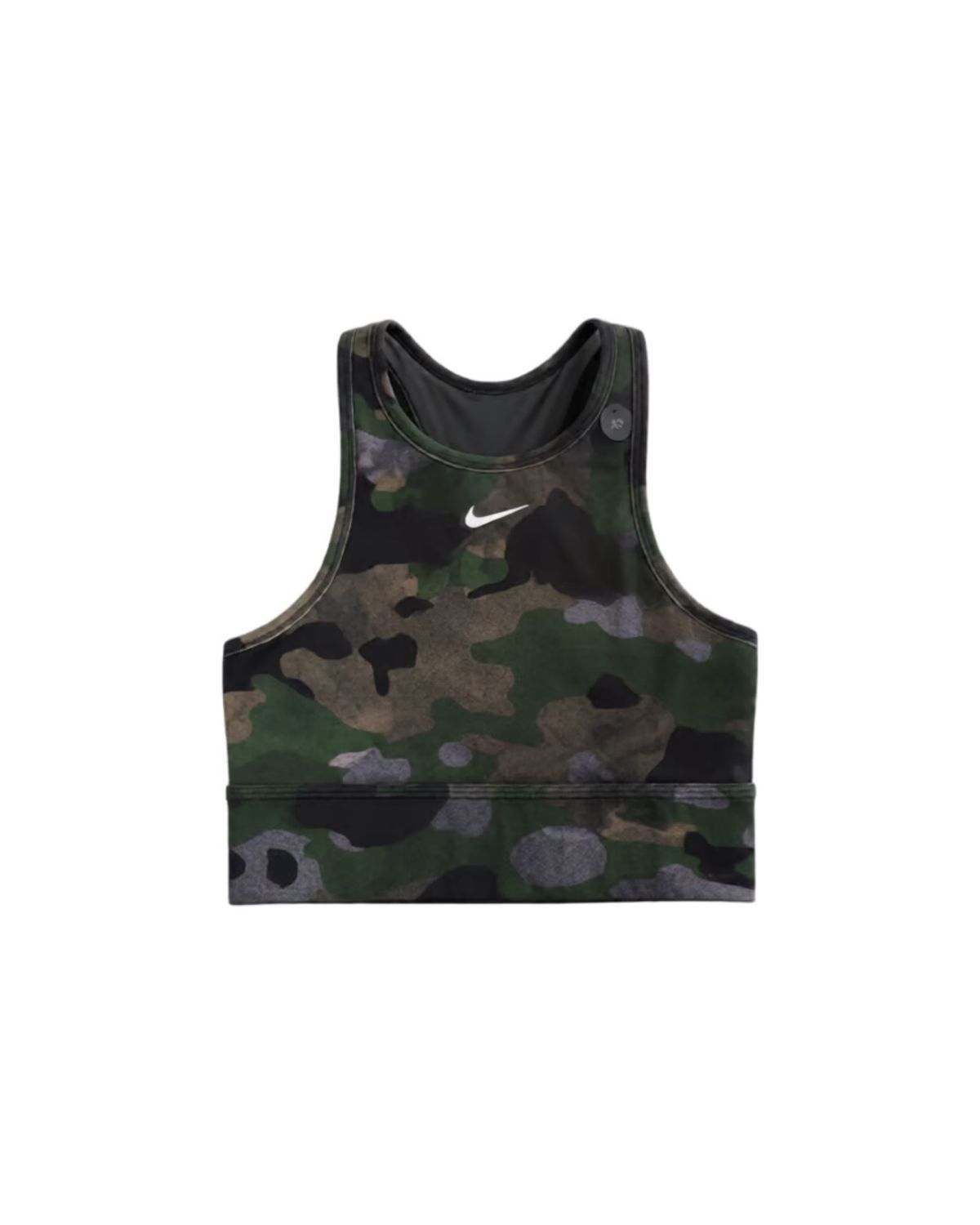 Green Camouflage Sports Bra