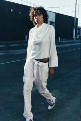 White Fancy Blouse