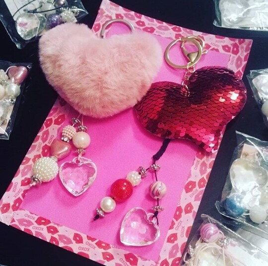ALN x YUKI&#39;s Keychain Heart Collection