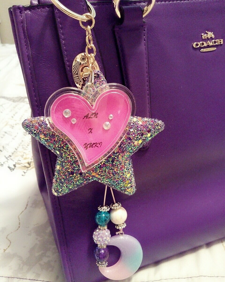 ALN x YUKI&#39;s Shine Like a Star KeyChain