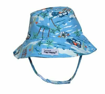 Flap Happy Kona Bay Bucket Hat 