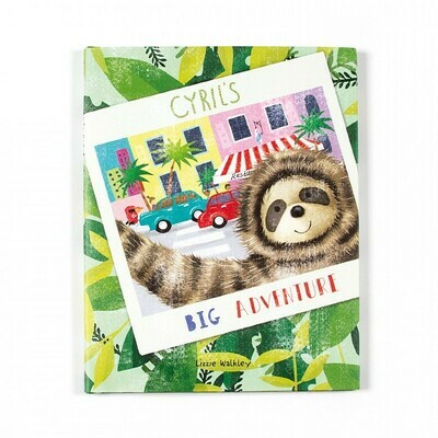 JellyCat Cyrils Big Adventure Book