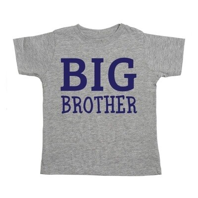 Sweet Wink Big Brother S/S Shirt - Gray