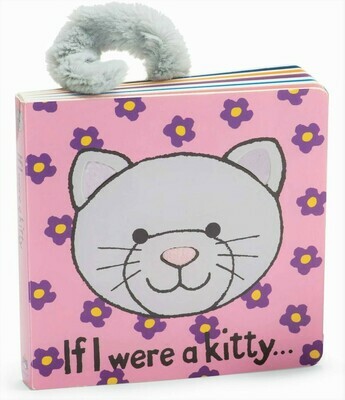 Jellycat If I Were A Kitty Book (Grey)