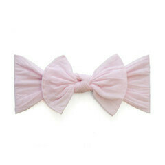 Baby Bling Knot Bow - Pink