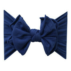Baby Bling Fab Bow - Navy