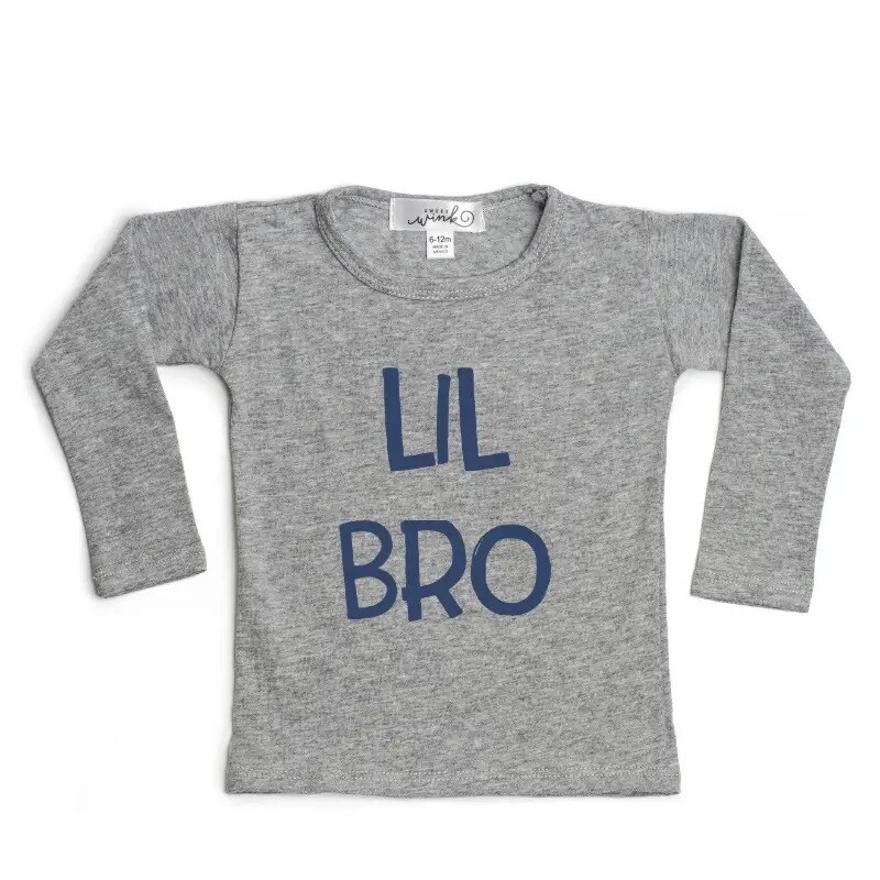 Sweet Wink Little Brother L/S Shirt Grey
