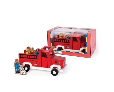 Jack Rabbit- To the Rescue Magnetic Fire Truck 