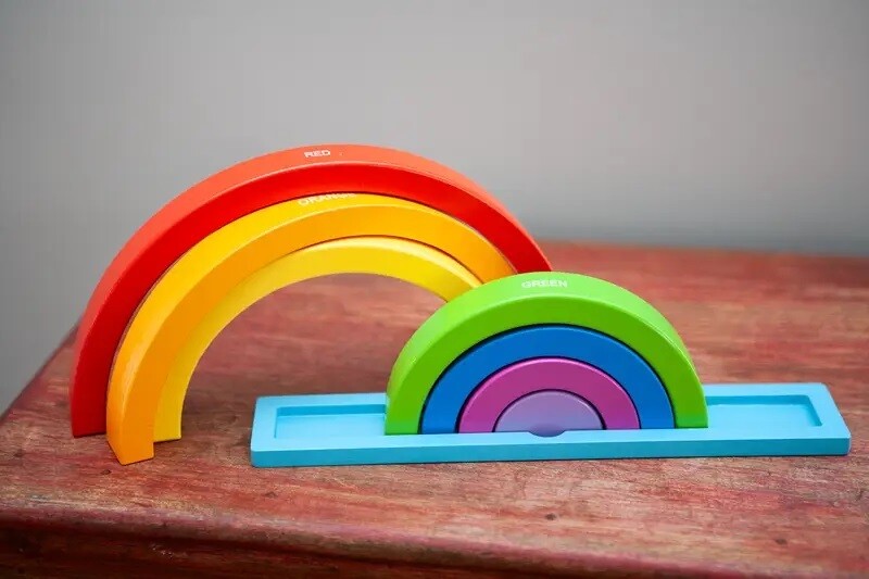 Jack Rabbit Magical Rainbow Puzzle